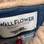 Wall Flower Denim Sherpa Jean Jacket Size M Photo 5