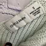 Gentle Fawn Knit Tank Light Lime Green V Neck Size Small Summer Boho Photo 3