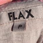 Flax  Magnolia Floral Print Dress 100% Linen 4/6 Photo 9