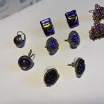 Lot Of 5 Pretty Women’s Costume Earrings Pierced Photo 4