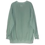 Aerie Oversized River Valley Sage Green Crewneck Sweatshirt M Photo 2