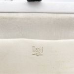 Vintage Magid Beaded Floral Clutch Purse White Pink Purple w Coin Pouch Beaded Photo 14