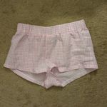 Edikted  Plaid Pink Shorts Photo 1