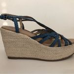 Pacific&Co VINTAGE FOUNDRY . Womens Leather Wedge Platform Sandal Size 11 New Photo 5