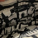 Vera Bradley  Quilted Clutch Black Patent Leather Purse with Silver Tone Accents Photo 6