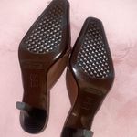 Aerosoles - Brown vintage mules square toe Y2K Aerosols size 6 Photo 5