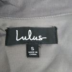 Lulus  Gray Wrap Small Dress Photo 6