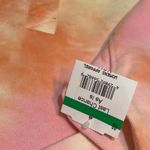 BP women’s tie dye organ GW pink yellow crop top shirt long sleeve NWT Sz XL Photo 2