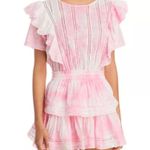 Love Shack Fancy Natasha Short Sleeve Eyelet Mini Dress Size XS Photo 0