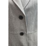 Kasper  Womens Grey Black Sheath Dress Size 10 Suit Separates Size 12 Photo 5