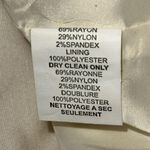 Trina Turk  Womens Size 4 Cream Ivory Naomi Studded Ponte Pocket Front Mini Dress Photo 9