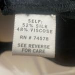 Cache Black Silk Blend Ruffle Dress Photo 2