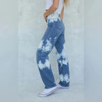 PacSun Tie Dye '90s Boyfriend Jeans Photo 1