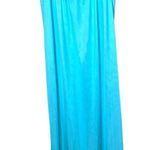 Vintage Rikki New York House Dress Muu Muu Sleep Gown Blue Medium Photo 0