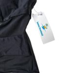 Beachsissi  Black One Piece Mesh Padded Swimsuit NWT New Size XL Photo 2