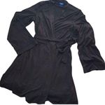 Apt. 9  Wrap Front Women’s Black Robe Photo 0