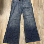 7 For All Mankind Low-Rise Trouser Jeans – Size 28 Photo 0