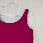 Talbots | Pink Scoop Neck Tank Top Cotton Spandex Blend Womens Large Photo 1