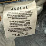 AGOLDE Riley High Rise Straight Crop Denim Jeans in Endeavor Size 30 Distressed Photo 10