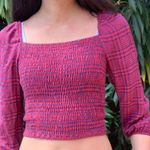 Abercrombie & Fitch Stripe Square Neck Top Photo 1