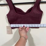 NWT pop flex bra nwt seamless sports bra plum color women’s Size XS Photo 5