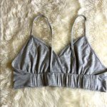 SheIn Casual  Gray Wireless Triangle Bralette Photo 2