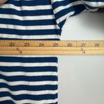 J.Crew Shift Dress Women's 2XL Blue White Striped Knit 3/4 Sleeve Preppy Casual Size XXL Photo 7