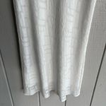 Amanda Uprichard  Cecelia Midi Dress in White Odyssey Lace Size XL Photo 5