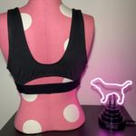 PINK - Victoria's Secret Victoria’s Secret Pink Ultimate Square-Neck Sports Bra Size Large Photo 12