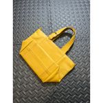 Coach Vintage ‎ SOHO Waverly Buckle Bag Leather 4133 Yellow Chamois Hand Bag Photo 3