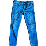 American Eagle Womens  Medium Wash Mid Rise Skinny Jegging 4 Photo 0