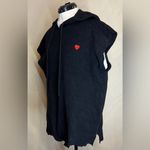 Yummyyoung Women Black Mini Heart Sleeveless minimalist Sweater Hoodie Vest|SZ:L Size L Photo 6