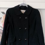 Vintage Black Pea Coat Size M Photo 1