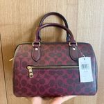 Coach Rowan Satchel Bag In Signature
Canvas #CV961 Photo 1