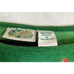 Vintage Womens Medium Embellished Christmas Santa Top Shirt‎ Holiday 3/4 Sleeve Photo 3