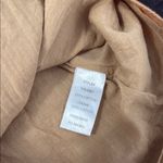 Chic Mable Tan Jumpsuit with crisscross open midriff with tie back. Size M Photo 9