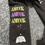 Disney  Hocus Pocus XS 1 Black Witch Halloween Joggers Sweat Pants amuck amuck Photo 2