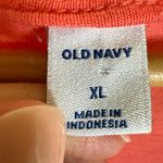 Old Navy  XL Linen Coral Pink Knit Short Sleeve T-Shirt Dress Womens Travel Work Photo 1