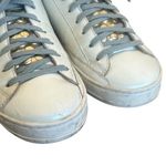 P448 Jack White Sneakers Tennis Shoes Animal Print Silver Size 38 7.5 Women's Photo 12