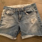 joe's jeans  roll up jean shorts Photo 0