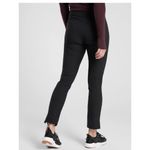 Athleta  Wander Slim Pants Black Slit Ankle Stretch Career Capsule Womens 10 Tall Photo 6