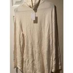 Reformation Women’s turtleneck long-sleeved Latte Mini Sweater Dress A47 Photo 0