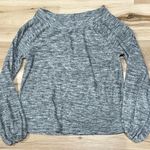 Lou & grey  Open Neck Long Sleeve Shirt Women’s Small Photo 0