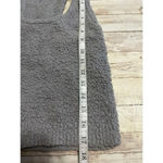 Aerie  Cropped Sherpa Sleeveless Tank Size Small Gray Fuzzy Top Photo 4