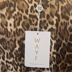 WAYF  Leopard Print Tie Waist Dress Size XL NWT Photo 6