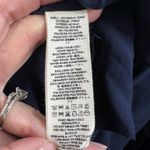 Free People  Sz 10 Wild Child Sequined Mini Skirt Navy Blue Cocktail Party Photo 9