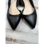 Nine West  Black Pointed Toe Flats Synthetic Upper Rubber Sole US 7.5 Photo 4