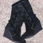 Coach Black  Boots Photo 0