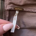 Free People  Modern Femme light brown corduroy mini skirt size 4 Photo 3