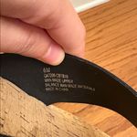 Kork-Ease Like new  black leather cross strap sandal slides Photo 3